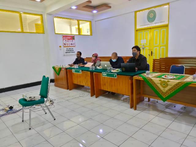 Pengadilan Negeri Sungai Penuh Mengikuti Pembinaan teknis Secara Virtual